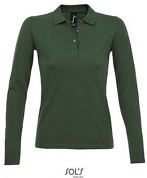 SOLS Langarm-Poloshirt Damen Long-Sleeve Piqué Polo Shirt Perfect günstig online kaufen