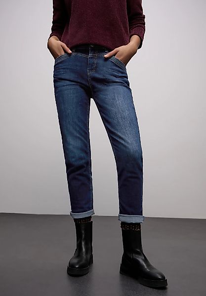 STREET ONE 5-Pocket-Jeans "Style BOYFRIEND" mit Stretch günstig online kaufen