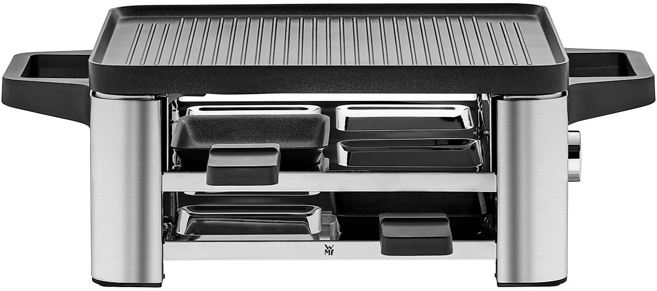 WMF Raclette »LONO«, 4 St. Raclettepfännchen, 870 W, LED-Beleuchtung, Aufbe günstig online kaufen