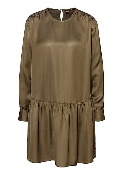 BOSS ORANGE Blusenkleid C_Diveno_2 mit gerafften Details günstig online kaufen