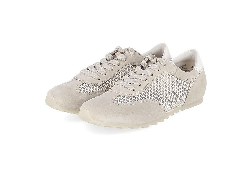 Paul Green Paul Green 5542-009 Damen Leder & Textil beige Schnürschuh günstig online kaufen