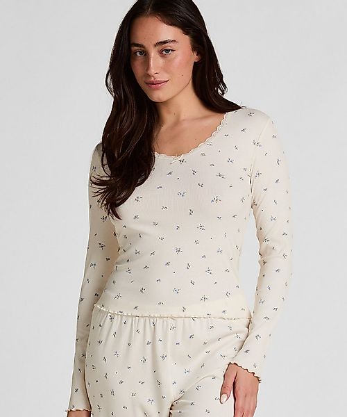 Hunkemöller Pyjama Daisy Pyjama Oberteil günstig online kaufen