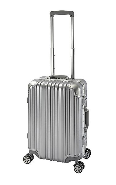 Travelhouse Hartschalen-Trolley London, 4 Rollen, TSA Zahlenschloss Alu-Rah günstig online kaufen
