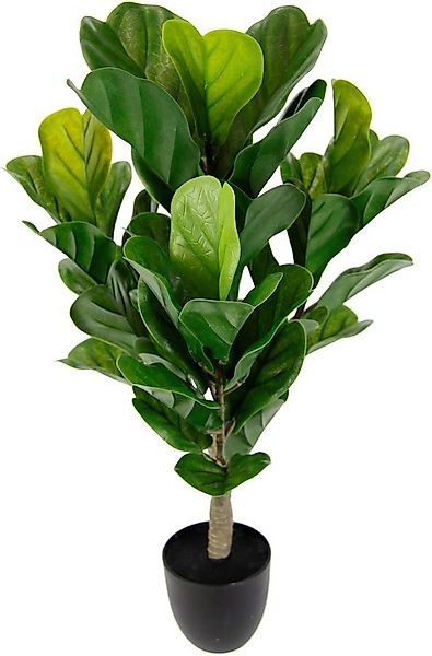 Kunstpflanze Künstliche Pflanze Feigenbaum Kunstpflanze Zimmerpflanze Grünp günstig online kaufen