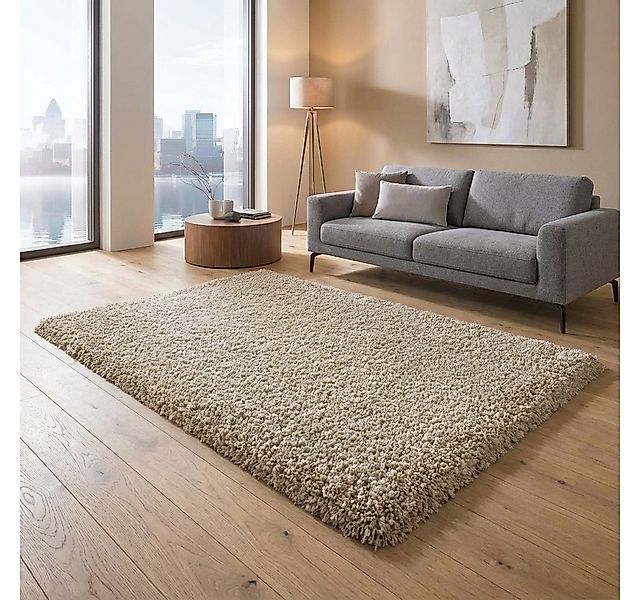 TaCa Home Langflor-Teppich Shaggy Teppich Langflor, rechteckig, Höhe: 60 mm günstig online kaufen
