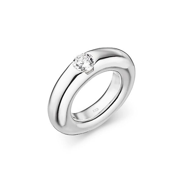 SKIELKA DESIGNSCHMUCK Silberring Silber Ring "Round" günstig online kaufen