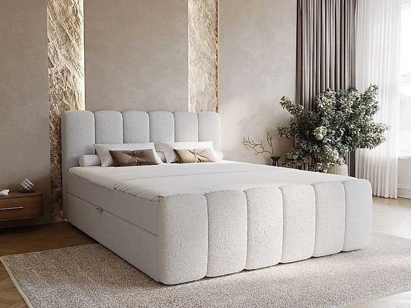 GrainGold Boxspringbett mit Bettkästen CLOUD, Modern günstig online kaufen