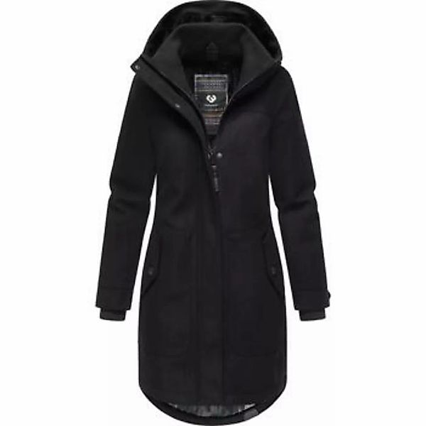 Ragwear Wintermantel "Jannisa Coat", Klassischer Damen Kurzmantel mit Kapuz günstig online kaufen