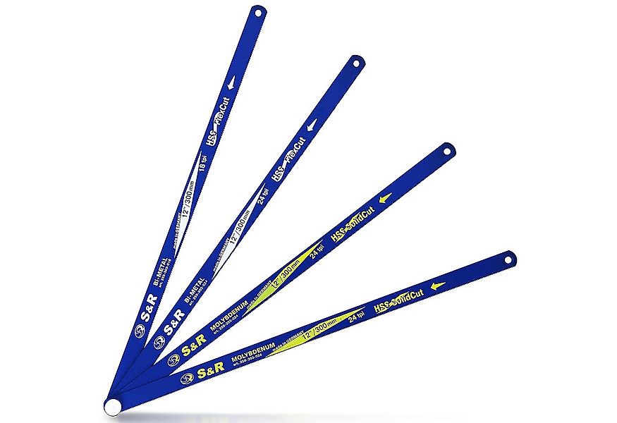 S&R Handsäge Sägeblätter Set mit Hochleistungs-MOLYBDÄN-Sägeblättern (Set, günstig online kaufen