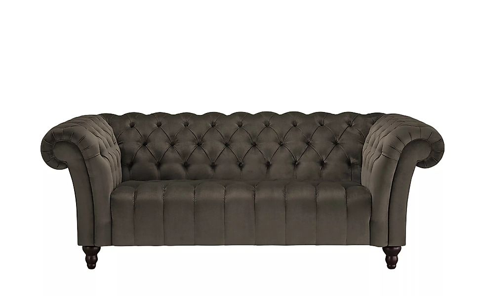 Sofa, 2-sitzig - braun - 205 cm - 74 cm - 101 cm - Polstermöbel > Sofas > 2 günstig online kaufen