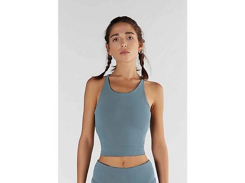 TRUE NORTH Tanktop TRUE NORTH Bio-Damen-Crop-Top mit Rundhalsausschni günstig online kaufen