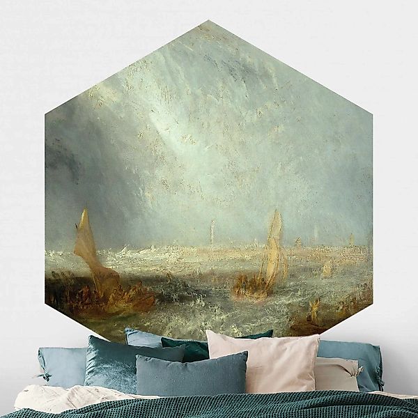 Hexagon Fototapete William Turner - Ostende günstig online kaufen