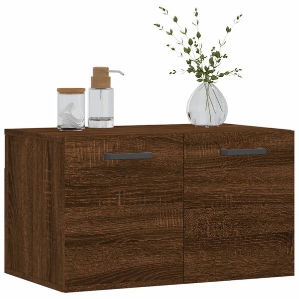 vidaXL Hängeschrank Wandschrank Braun Eichen-Optik 60x36,5x35cm günstig online kaufen