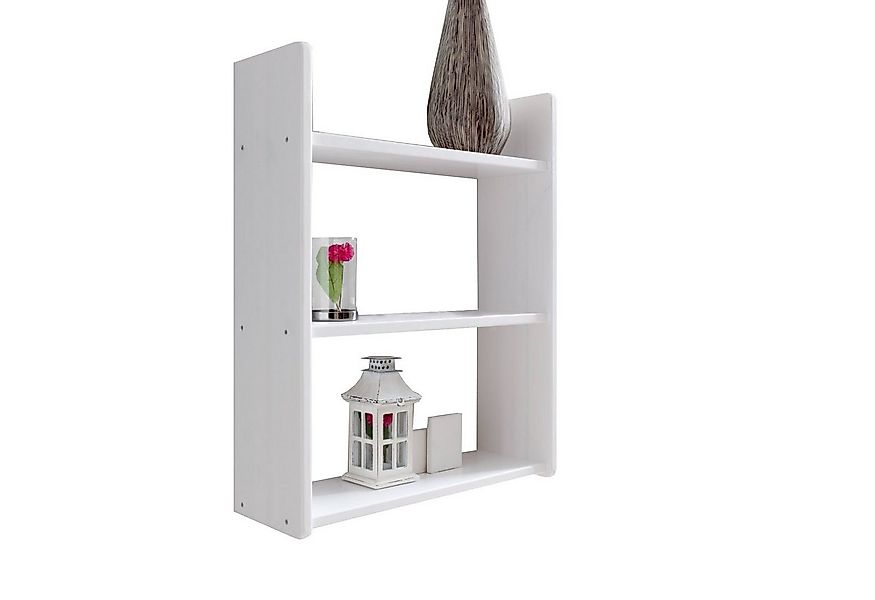 Ticaa Wandregal Wandregal Hängeregal Kiefer Weiß, in verschiedenen Variante günstig online kaufen