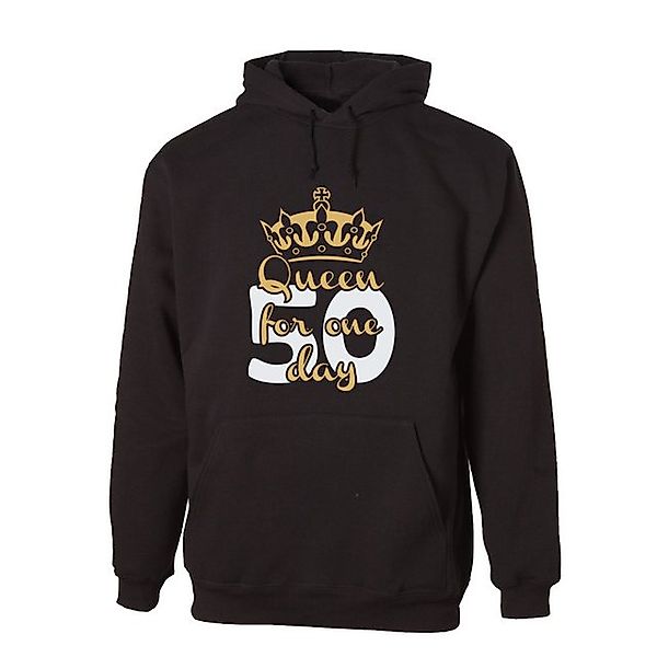 G-graphics Hoodie 50 – Queen for one day zum 50ten Geburtstag mit trendigem günstig online kaufen