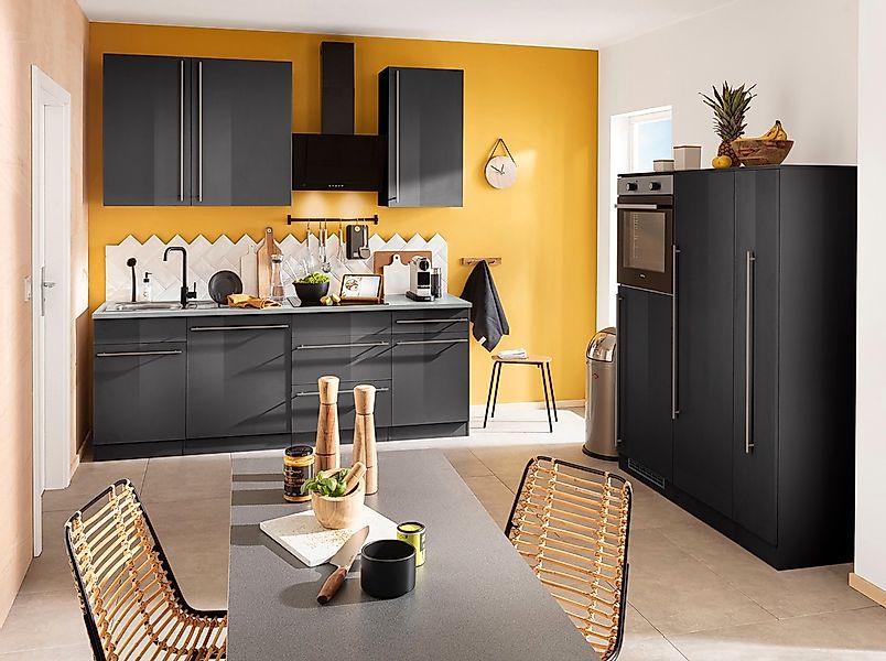 wiho Küchen Küchenzeile »Chicago« ohne E-Geräte, Breite 360 cm günstig online kaufen