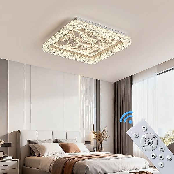 Eurotondisplay LED Deckenleuchte LED Deckenleuchte Fernbedienung günstig online kaufen