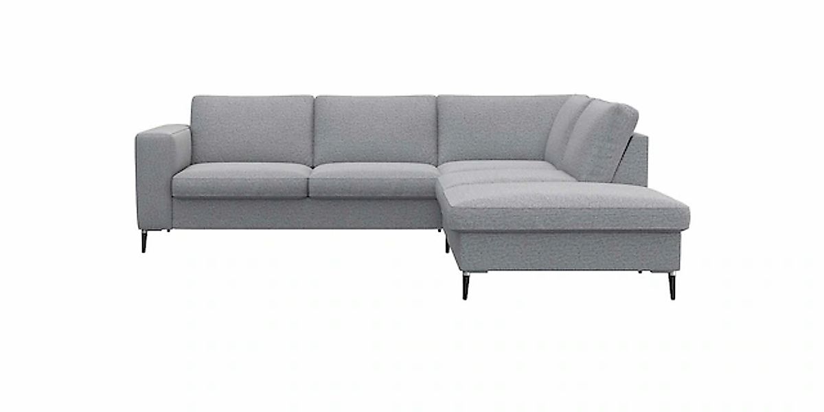 FLEXLUX Ecksofa "Fiore, bequem und komfortabel, zeitlos, L-Form" breite Arm günstig online kaufen