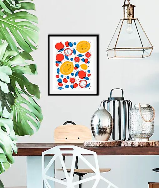 queence Bild »Filou«, Obst-Obst Bilder-Essen-Lebensmittel-Kunst-Abstrakt-Fi günstig online kaufen