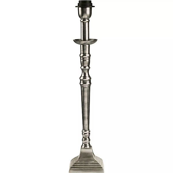 PR Home Salong Tischlampe Antik Silber E27 53x10x10cm günstig online kaufen
