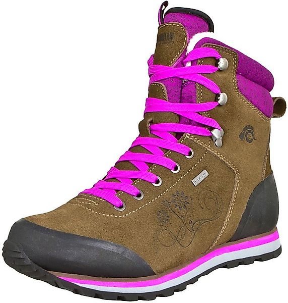 GUGGEN Mountain Damen Winterstiefel Wanderstiefel Wanderschuhe Fellstiefel günstig online kaufen