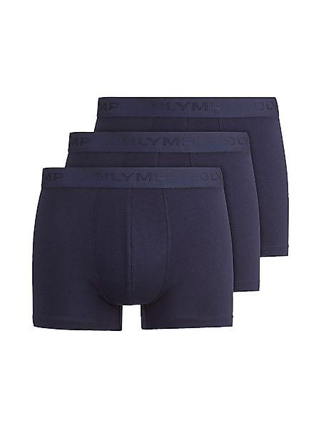 OLYMP Boxershorts (Packung, 3-St., 3er) mit Ton-in-Ton Markenlogo günstig online kaufen