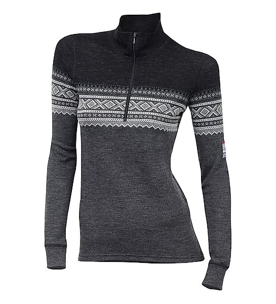 Aclima Strickfleece-Pullover DesignWool Marius Mockneck - günstig online kaufen