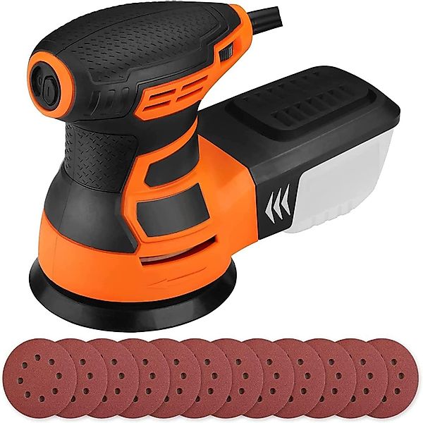 DOVAMAN Exzenterschleifer 125 mm, 350W, 6 günstig online kaufen