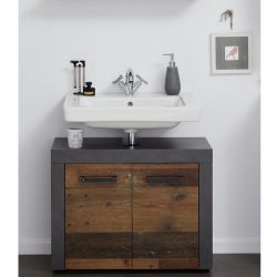 trendteam Waschbeckenunterschrank Waschbeckenschrank Unterschrank Badmöbel günstig online kaufen