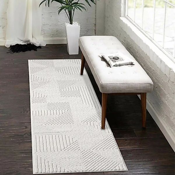 Carpet City Teppich »LOUNGE 0632«, rechteckig, Kurzflor-Teppich Modern, Hoc günstig online kaufen
