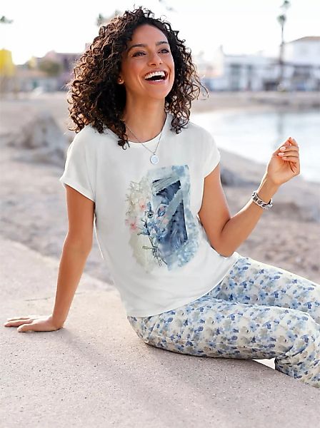 Inspirationen Kurzarmshirt "Rundhals-Shirt", (1 tlg.) günstig online kaufen