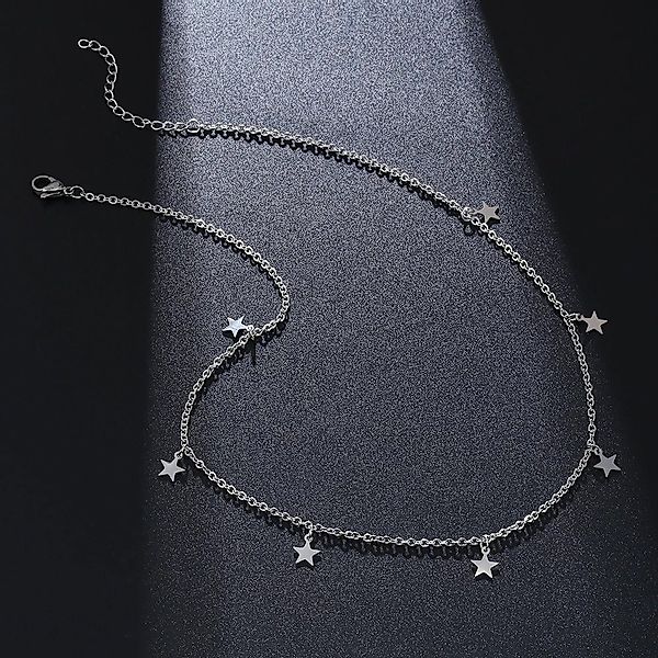 Color Design Kette mit Anhänger Stern günstig online kaufen
