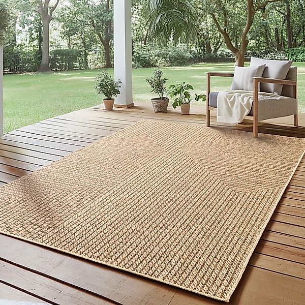 SIMPEX24 Outdoorteppich Boho Design, Läufer, Höhe: günstig online kaufen