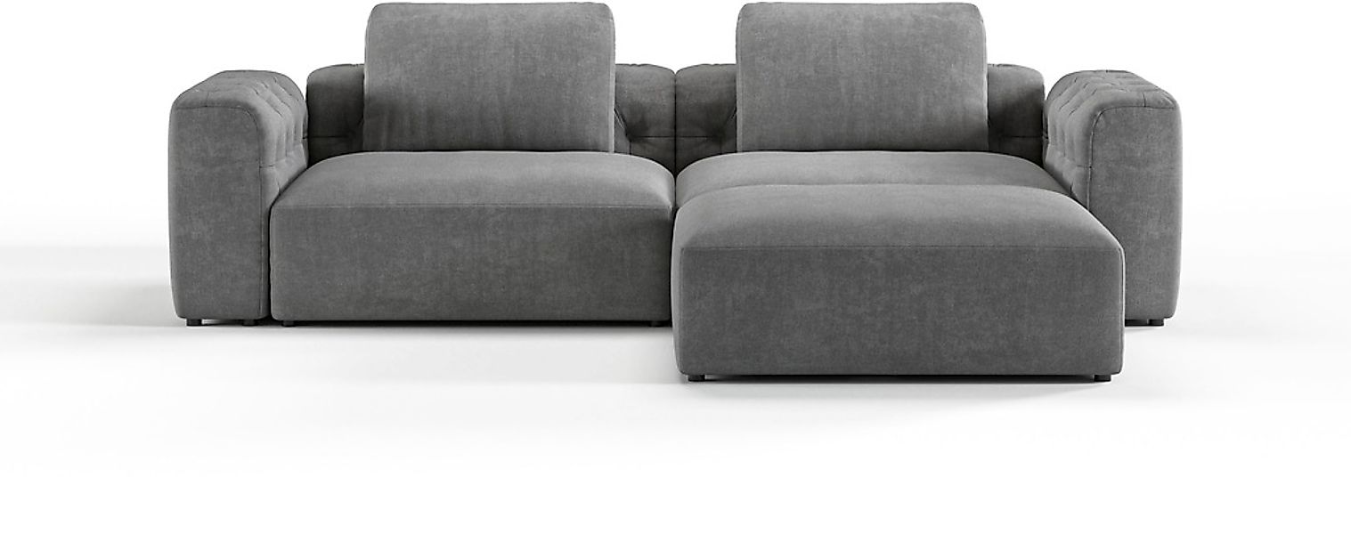 RAUM.ID Ecksofa »Cushid L-Form«, Modulset, bestehend aus 3 Teilen günstig online kaufen