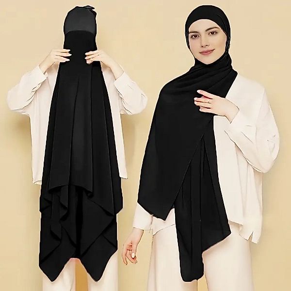 Aymasal Kopftuch 2 in1 Chiffon Hijab günstig online kaufen