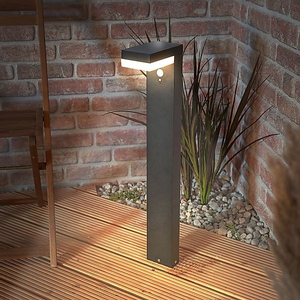 esotec LED Gartenleuchte Solar PIR Standleuchte günstig online kaufen