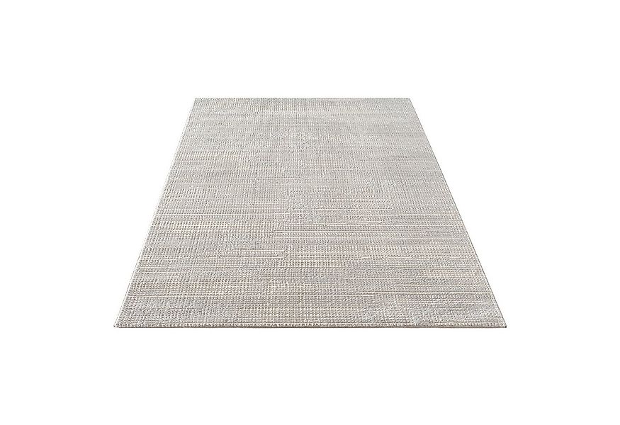 Carpetilla Designteppich Designer Teppich Wohnzimmer Abstrakt modern L.Grau günstig online kaufen