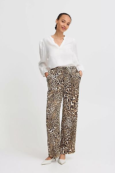 b.young Stoffhose BYICAT PANTS - modische Stoffhose mit Leoprint günstig online kaufen