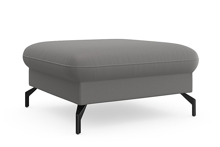 sit&more Hocker »Fashion«, inklusive Federkern, mit hochwertigen, schwarzen günstig online kaufen