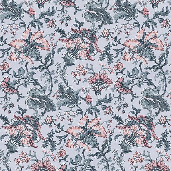 Laura Ashley Vliestapete Portia Pale Slate 10,05 x 0,52 m günstig online kaufen