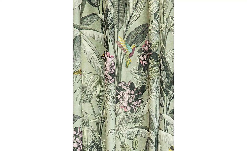 HOMING Vorhang "Kelani" verdeckte Schlaufen 1 Stk. tlg. blickdicht, floral, günstig online kaufen