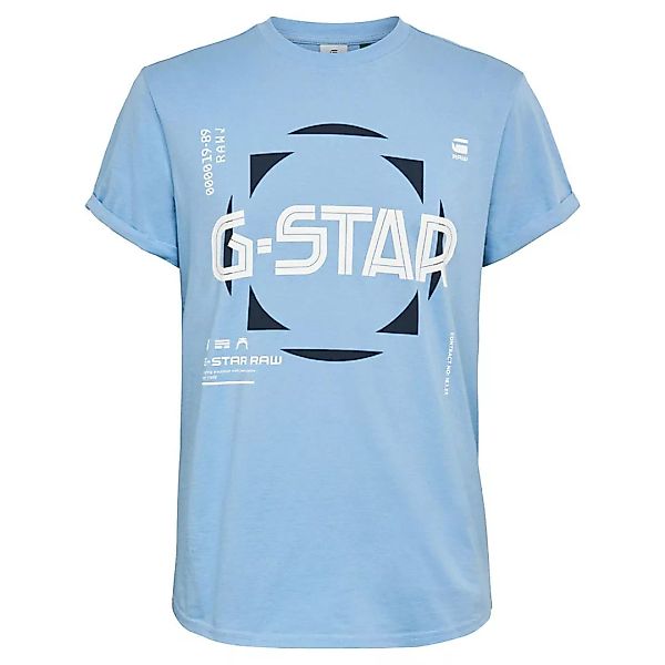 G-star Lash Graphic Kurzarm T-shirt S Delta Blue günstig online kaufen