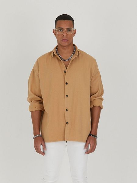 COFI Casuals Jeanshemd Jeanshemd Oversize Cotton günstig online kaufen