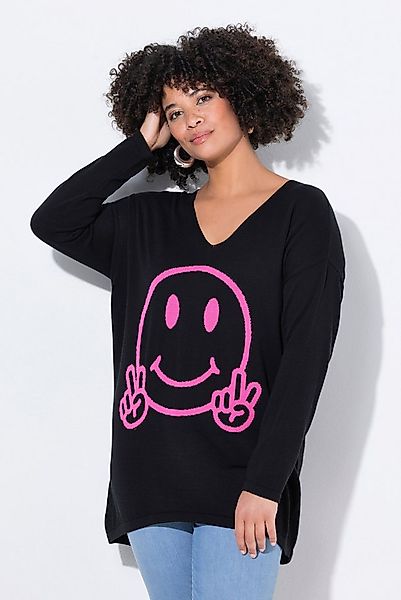 Angel of Style Strickpullover Pullover oversized Smiley günstig online kaufen