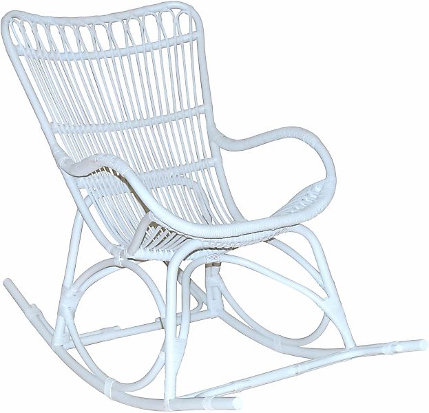 HOFMANN LIVING AND MORE Schaukelsessel 1 Stk. tlg. Handgeflochten günstig online kaufen