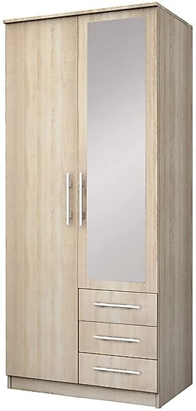 MOEBLO Drehtürenschrank RUTH 2D (mit Spiegel günstig online kaufen
