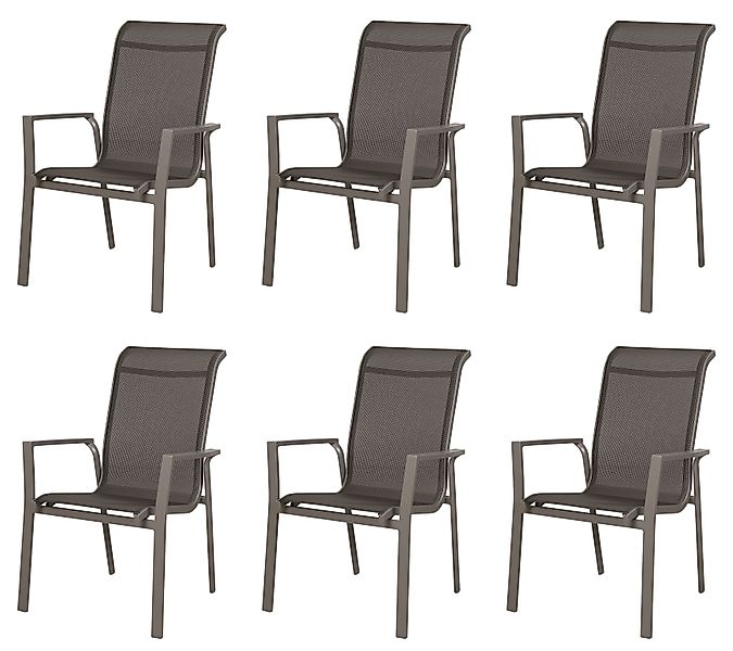 Gardissimo Gartenstuhl 6er Set Windsor Stapelstuhl günstig online kaufen