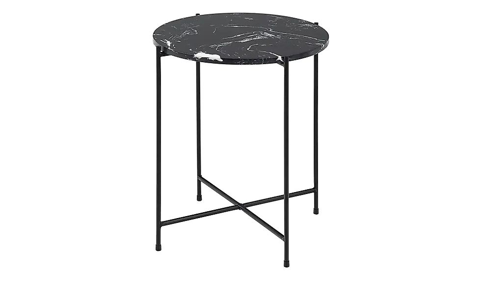 Couchtisch  Bottaro ¦ schwarz ¦ Maße (cm): H: 45  Ø: 42 Tische > Couchtisch günstig online kaufen