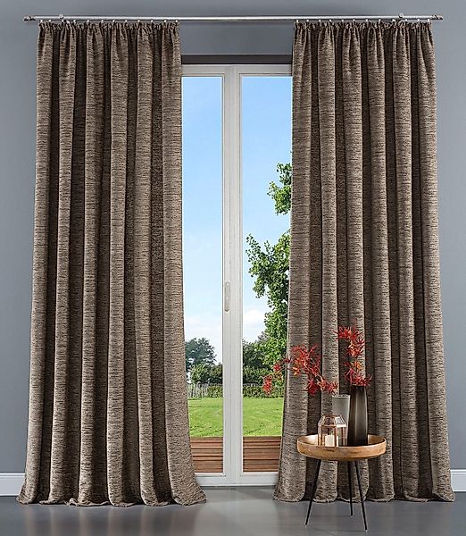Wirth Vorhang Trondheim 328 g/m², Schlaufen günstig online kaufen