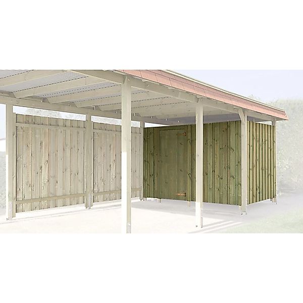 weka Carport-Geräteraum für Carport "Gr. 2" und "Gr. 3" günstig online kaufen